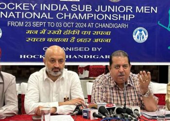चंडीगढ़ में पहली बार राष्ट्रीय हॉकी चैंपियनशिप की मेज़बानी