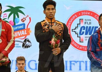 Babulal Hembrom sets Commonwealth and National records in Fiji