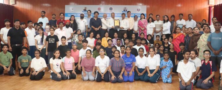 पहली पैरा चण्डीगढ़ स्टेट योगासन प्रतियोगिता आयोजित 