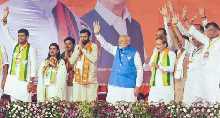 PM Modi Accuses Congress of Corruption in Rally Ahead of Haryana Assembly Elections