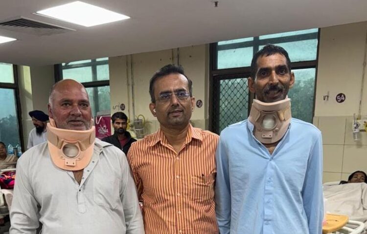 PGI Chandigarh makes history with three successful cervical spine disc replacements in one week
