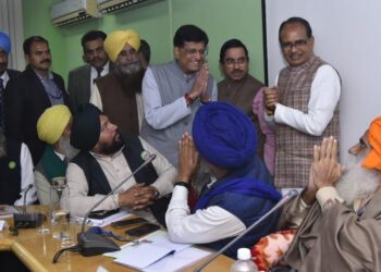 Second Round of Talks Between Centre and Farmer Unions Held in Chandigarh, Next Meeting on March 19