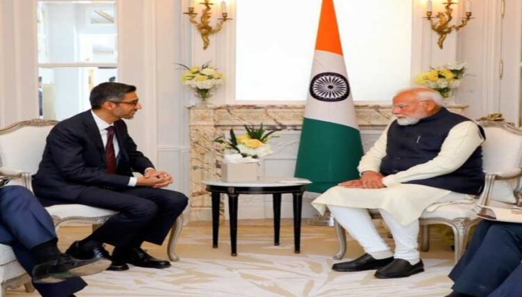 Sundar Pichai Highlights AI Opportunities for India After Meeting PM Modi in Paris