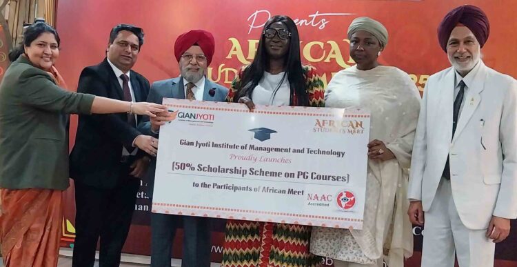 Gian Jyoti Institute Announces 50% Scholarships for African Students in MBA & MCA Programs