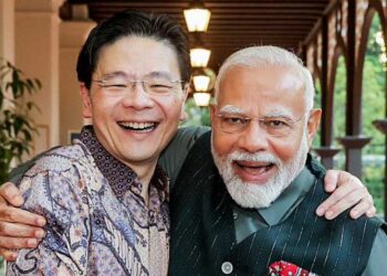 PM Modi Congratulates Singapore’s Lawrence Wong on Re-election, Emphasizes Strong Bilateral Ties