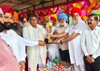Kabaddi and Wrestling Competition Held in Daddu Majra on Independence Day; MP Manish Tewari Graces Event