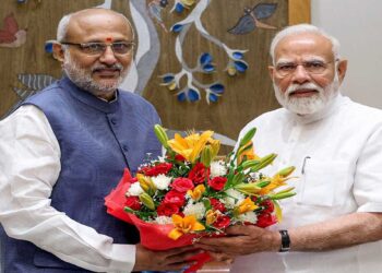 NDA Announces Maharashtra CP Radhakrishnan as Vice Presidential Candidate