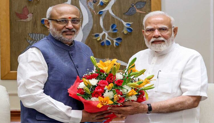 NDA Announces Maharashtra CP Radhakrishnan as Vice Presidential Candidate