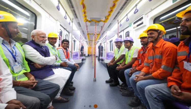 PM Modi Inaugurates Key Metro, Highway Projects in Kolkata; Highlights Modern Transport Push