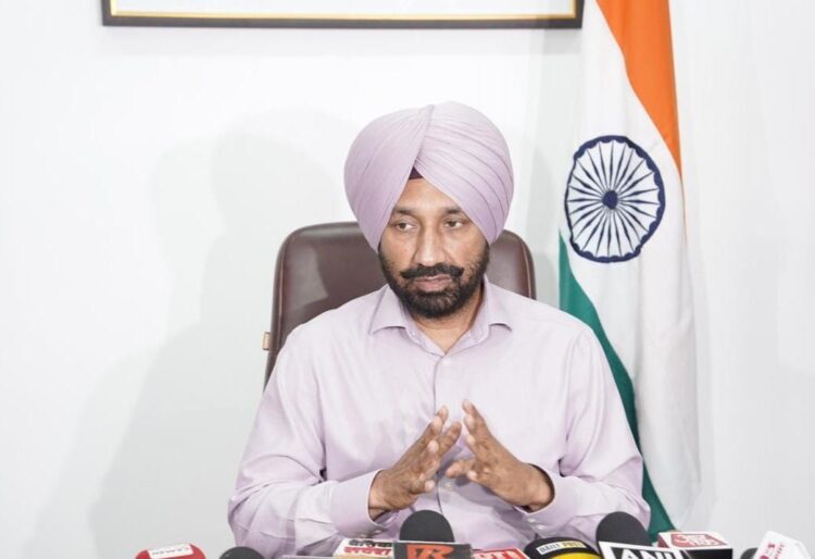 Rajya Sabha MP Satnam Singh Sandhu