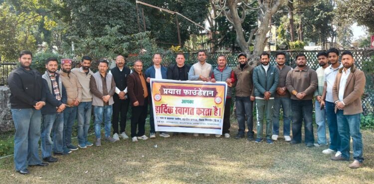 सिरमौर के मेधावी विद्यार्थियों के लिए प्रयास फाउंडेशन करेगा शैक्षणिक भ्रमण का आयोजन