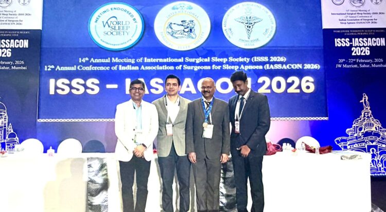 Dr. Sandeep Bansal Takes Charge as IASSA President, Calls OSA a ‘Silent Epidemic’