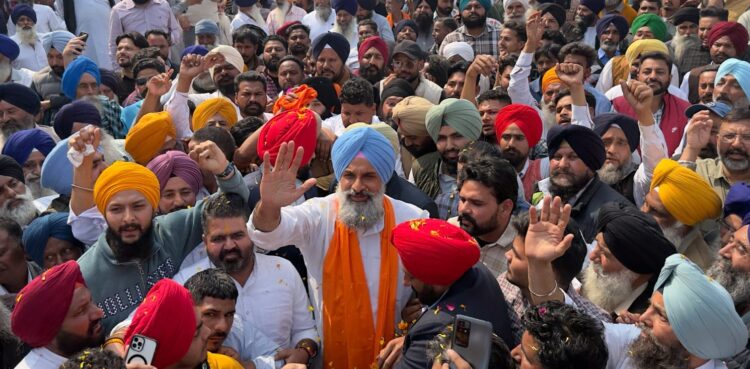 बिक्रम सिंह मजीठिया का मजीठा में भव्य स्वागत: ‘मिशन 2027’ का शंखनाद