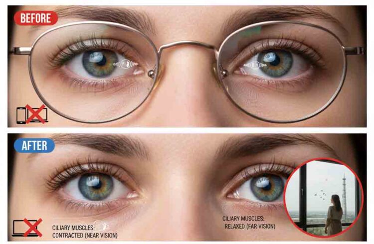 चश्मा इलाज नहीं, सिर्फ सहारा है: दूर की नजर और मांसपेशियों के रिलैक्सेशन से सुधारें आंखों की रोशनी