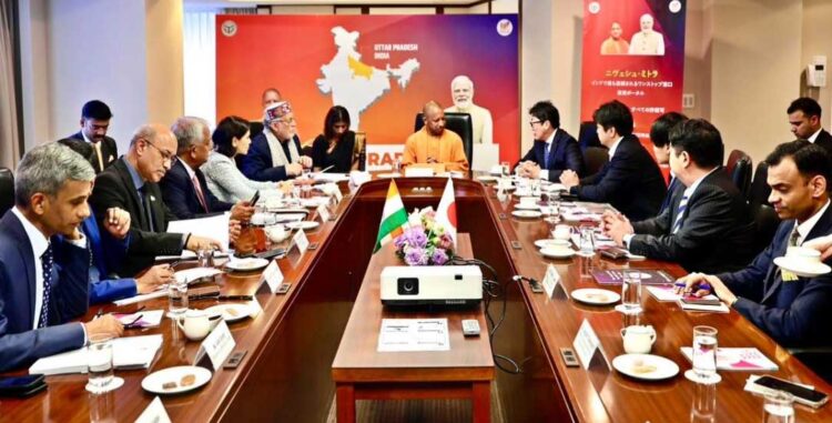 जापान में सीएम योगी का बड़ा ऐलान: नोएडा इंटरनेशनल एयरपोर्ट के पास 500 एकड़ में बनेगी ‘जापान इंडस्ट्रियल सिटी’, विदेशी निवेशकों को दिया न्योता