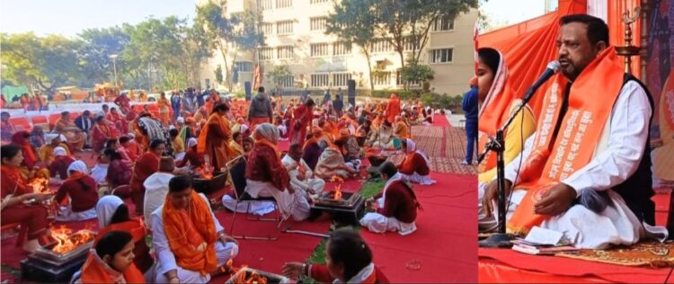 दिल्ली में 51 कुंडीय महायज्ञ के साथ ‘विराट हिंदू महासम्मेलन’ संपन्न