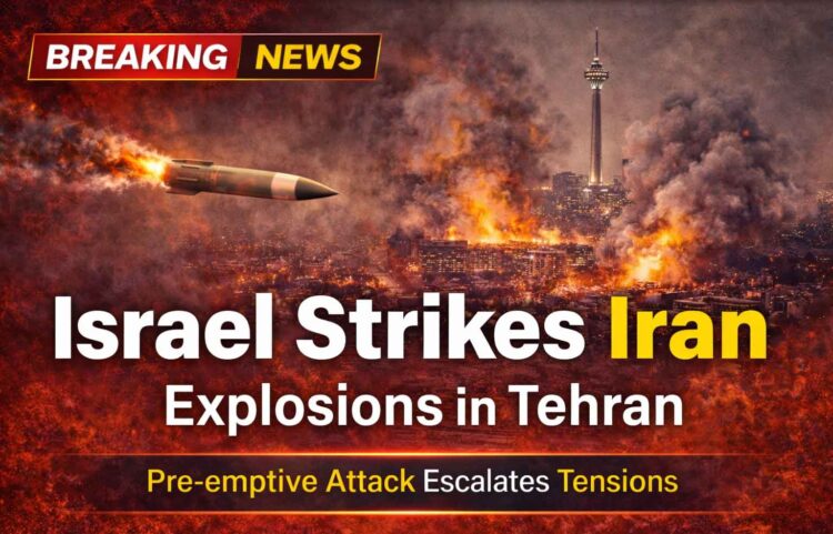 CRISIS AVERTED OR ESCALATED? Israel Launches ‘Preventive’ Strikes on Iran; Explosions Rock Tehran