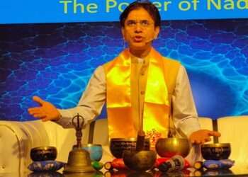 अंतरराष्ट्रीय योग महोत्सव: नाद योग को आधुनिक समय का ‘रामबाण’ बता डॉ. नवदीप जोशी ने गिनाए अचूक फायदे; 40 से अधिक बीमारियों में है कारगर