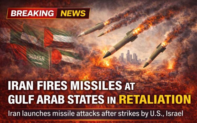 Gulf States Targeted by Iranian Missiles Following US-Israel Strikes