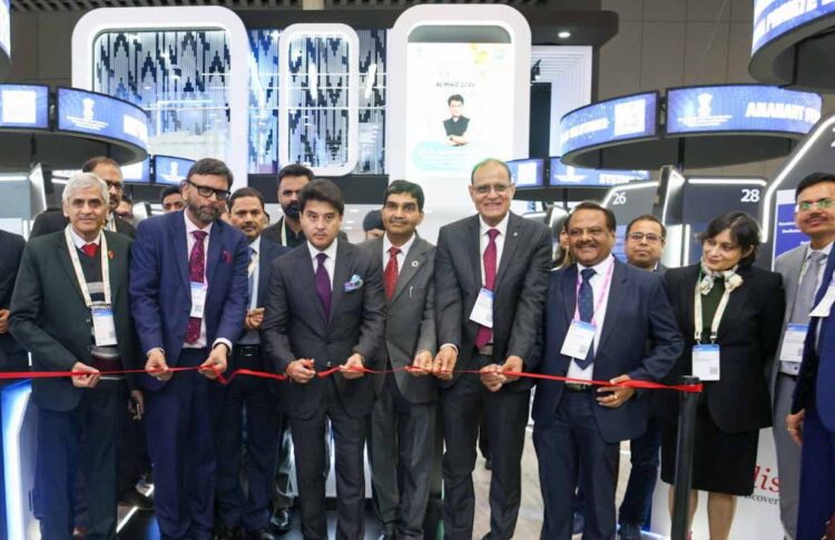Jyotiraditya Scindia Inaugurates Bharat Pavilion at MWC 2026; Showcases India’s Digital Might