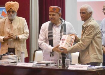 Dattatreya Hosabale Highlights India’s Civilisational Ethos at Chandigarh Lecture on Global Discourse