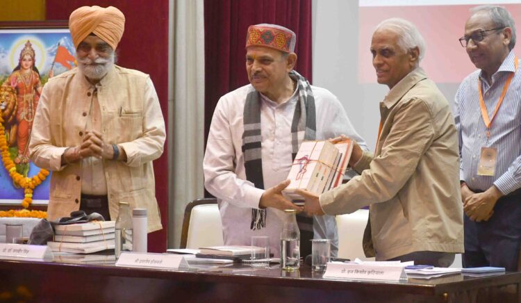 Dattatreya Hosabale Highlights India’s Civilisational Ethos at Chandigarh Lecture on Global Discourse