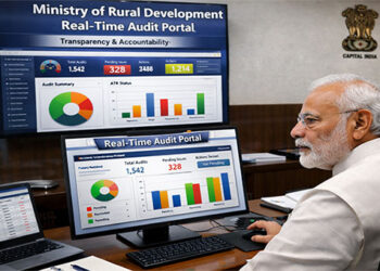 ग्रामीण विकास मंत्रालय ने लॉन्च किया ‘रियल-टाइम आंतरिक लेखा परीक्षा पोर्टल’; डिजिटल शासन और पारदर्शिता को मिलेगी नई रफ्तार