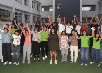 students of Manav Mangal Smart School, Mohali