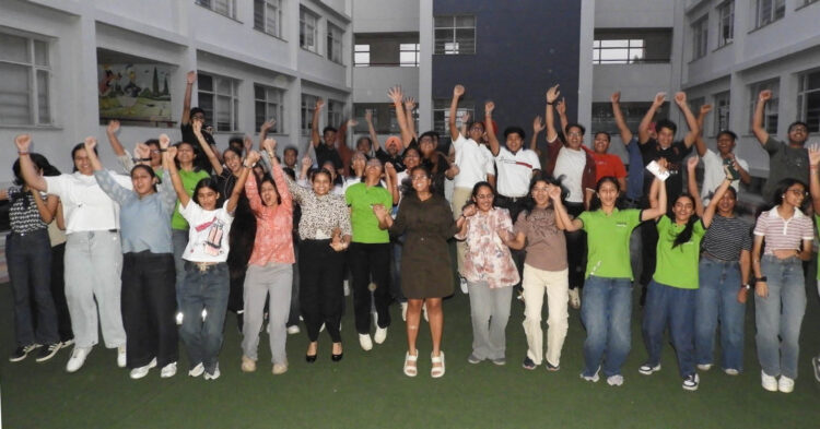 students of Manav Mangal Smart School, Mohali