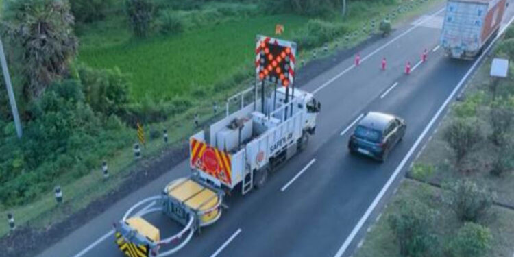 India Enhances Highway Safety with Deployment of Advanced Truck Mounted Attenuators