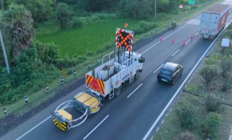 India Enhances Highway Safety with Deployment of Advanced Truck Mounted Attenuators