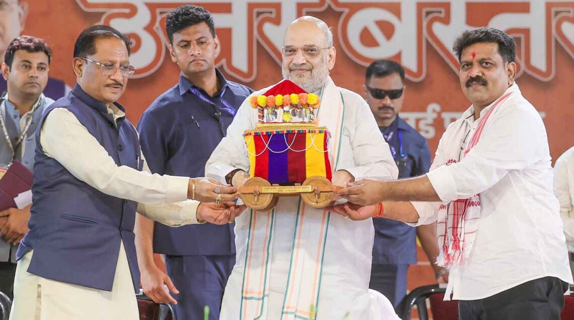 Amit Shah Declares India “Naxal-Free”, Outlines Major Development and Rehabilitation Push in Bastar