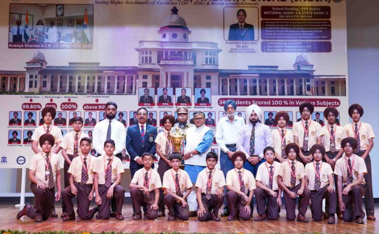 Punjab Governor Felicitates Meritorious PPS Nabha Students; Announces ₹6.1 Crore Infrastructure Grant