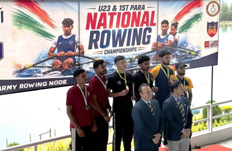 Golden Glory: Chandigarh Duo Clinches Men’s Double Scull Gold at U-23 National Rowing Championship