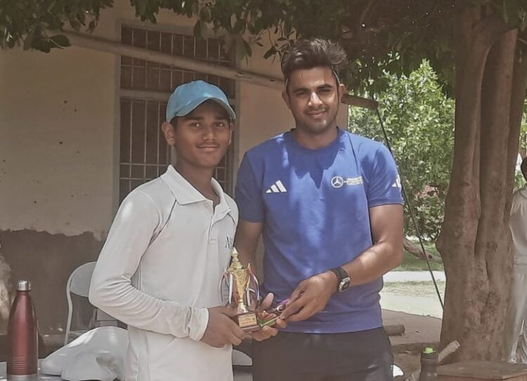 Rishab Tiwari’s Blistering Century Powers Bedi Cricket Academy to 5-Wicket Victory