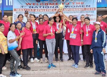 Goan Athletes Crowned Team Champions at 3rd National Women Masters Athletics Championship 2026