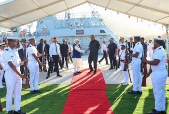 ‘Shoulder-to-Shoulder’: PM Modi Hands Over ‘Made in India’ Patrol Vessel PS LESPWAR to Seychelles