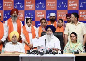 Sukhbir Badal Inducts 31 Independent Councillors; Claims SAD Outperformed Congress in Civic Polls