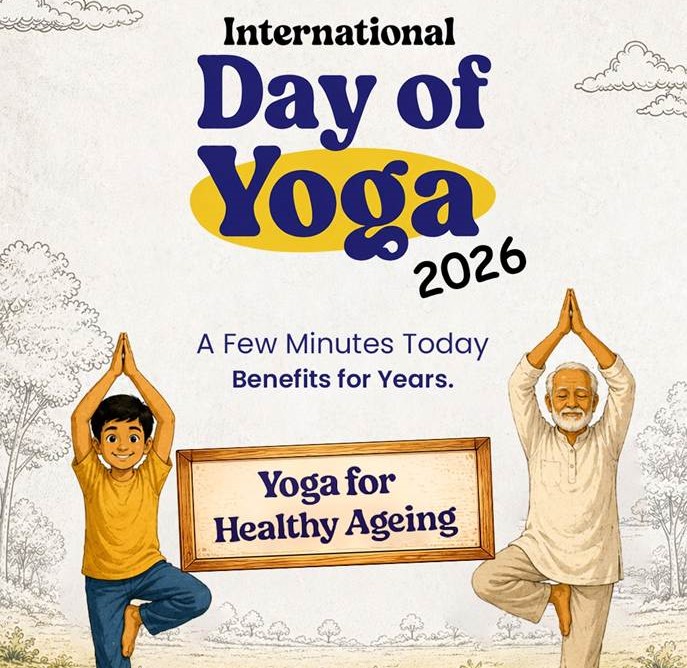 Ministry of Ayush Announces “Yoga for Healthy Ageing” as Theme for International Day of Yoga 2026