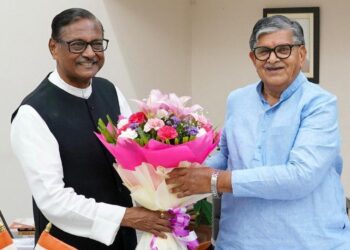 Satya Pal Jain Meets Punjab Governor Kataria Following Historic 5th Term Extension