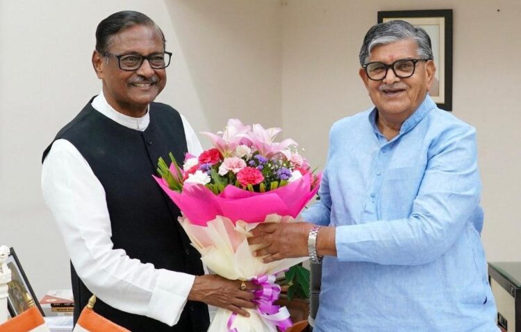 Satya Pal Jain Meets Punjab Governor Kataria Following Historic 5th Term Extension