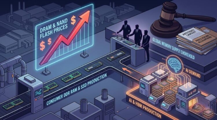The Silicon Squeeze: Why RAM and Storage Prices Are Skyrocketing (and the Legal Drama Behind It)