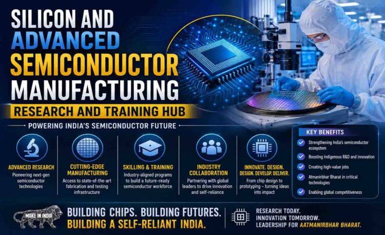 Gujarat to Set Up ₹190 Crore ‘SAMARTH’ Semiconductor Research and Training Hub at IIT Gandhinagar