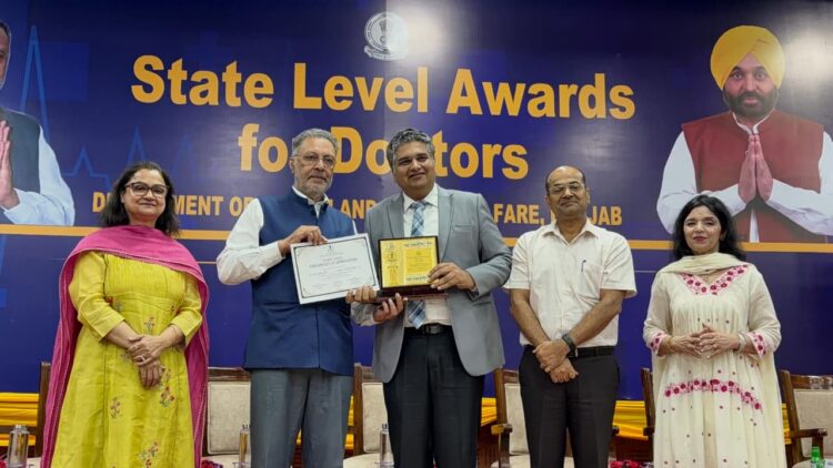 ‘Global Role Models’: Punjab Honours 59 Top-Performing Doctors on National Doctors’ Day