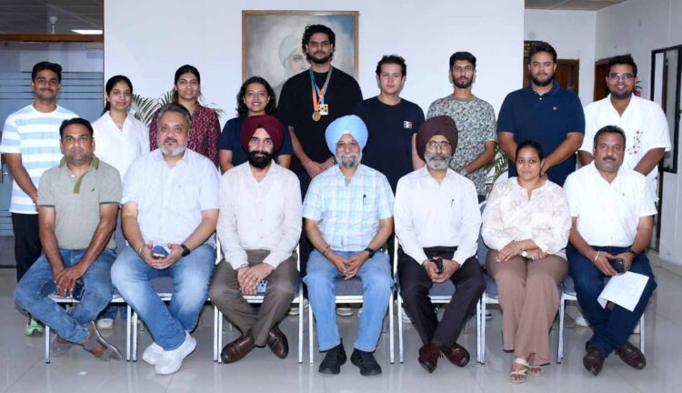 GNDU VC Honours International Medal-Winning Shooters; Three Bound for 2026 Asian Games