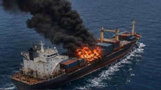 India Condemns Attack on Commercial Vessel ‘GFS Galaxy’ Off Oman Coast; 10 Indians Rescued, 1 Missing