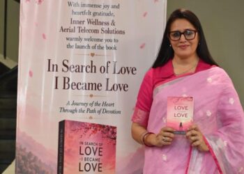 Madhu Pandit’s ‘In Search of Love, I Became Love’ Launched in Chandigarh