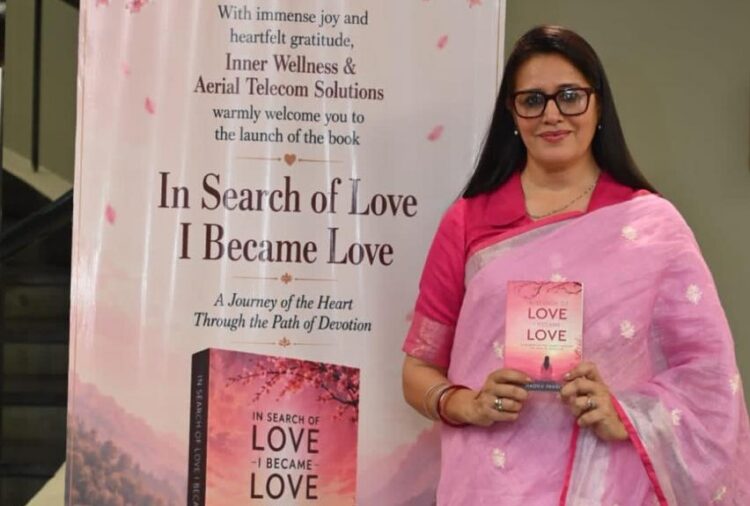 Madhu Pandit’s ‘In Search of Love, I Became Love’ Launched in Chandigarh