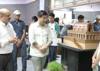Bringing History to Life: Saupin’s School Hosts Grand Exhibition on Mauryan and Early Gupta Periods