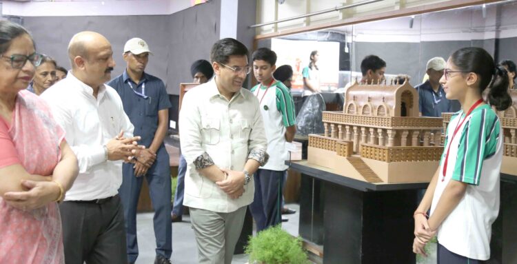 Bringing History to Life: Saupin’s School Hosts Grand Exhibition on Mauryan and Early Gupta Periods